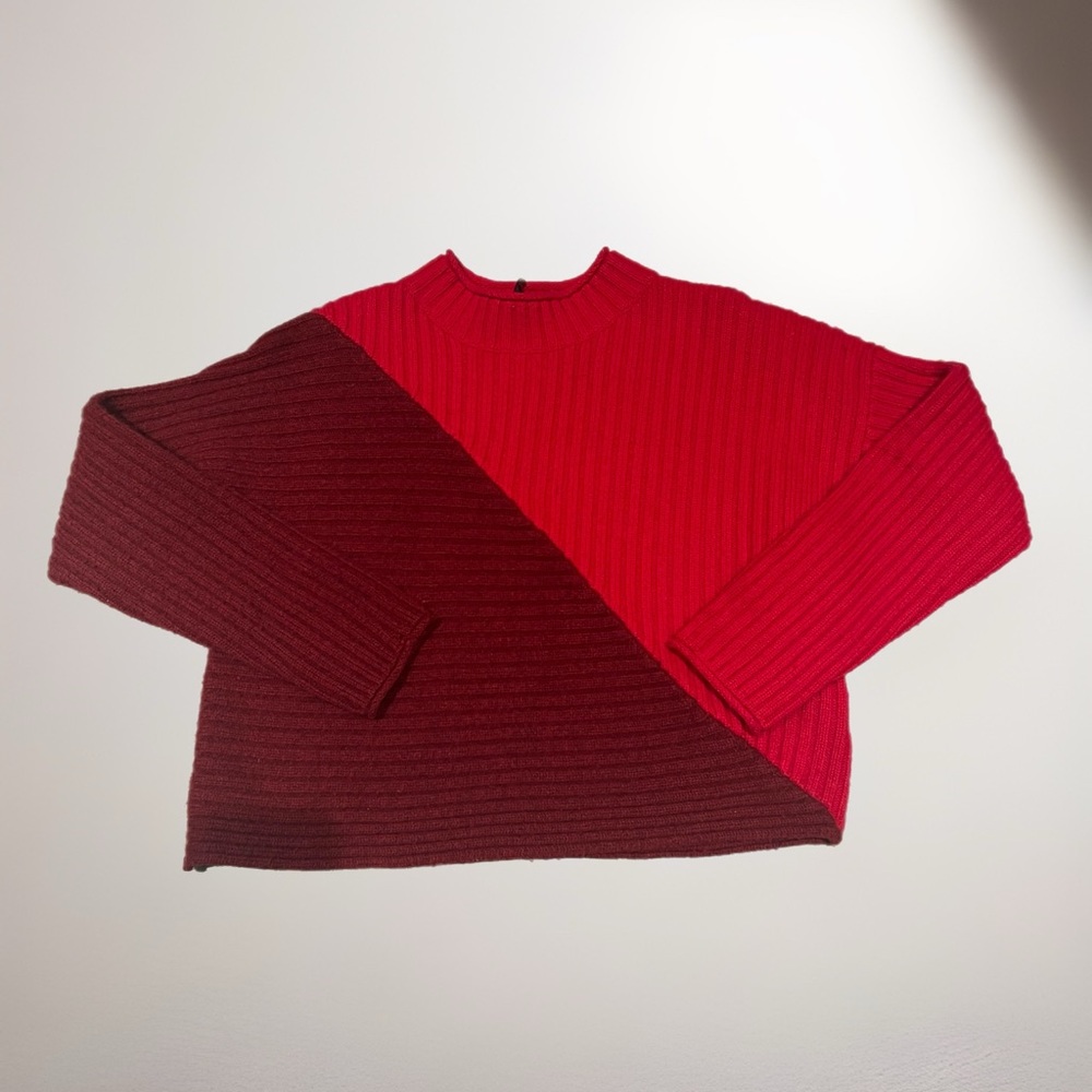 Naadam Red Cashmere Sweater